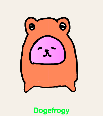 DOGFROGY frog Dogefrogy (17)